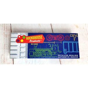 Roundhouse Products HO Gauge 50’ EXT. Brace Boxcar DBL Model Train Gift Ideas
